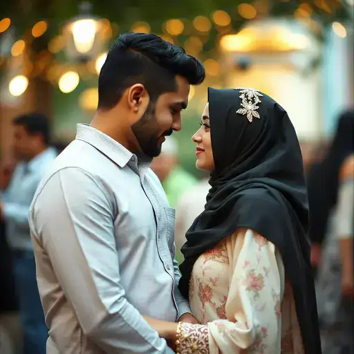 Photo of Hanaa and Zaki